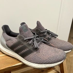 Adidas ultra boost US men 12 Color gray Slightly worn